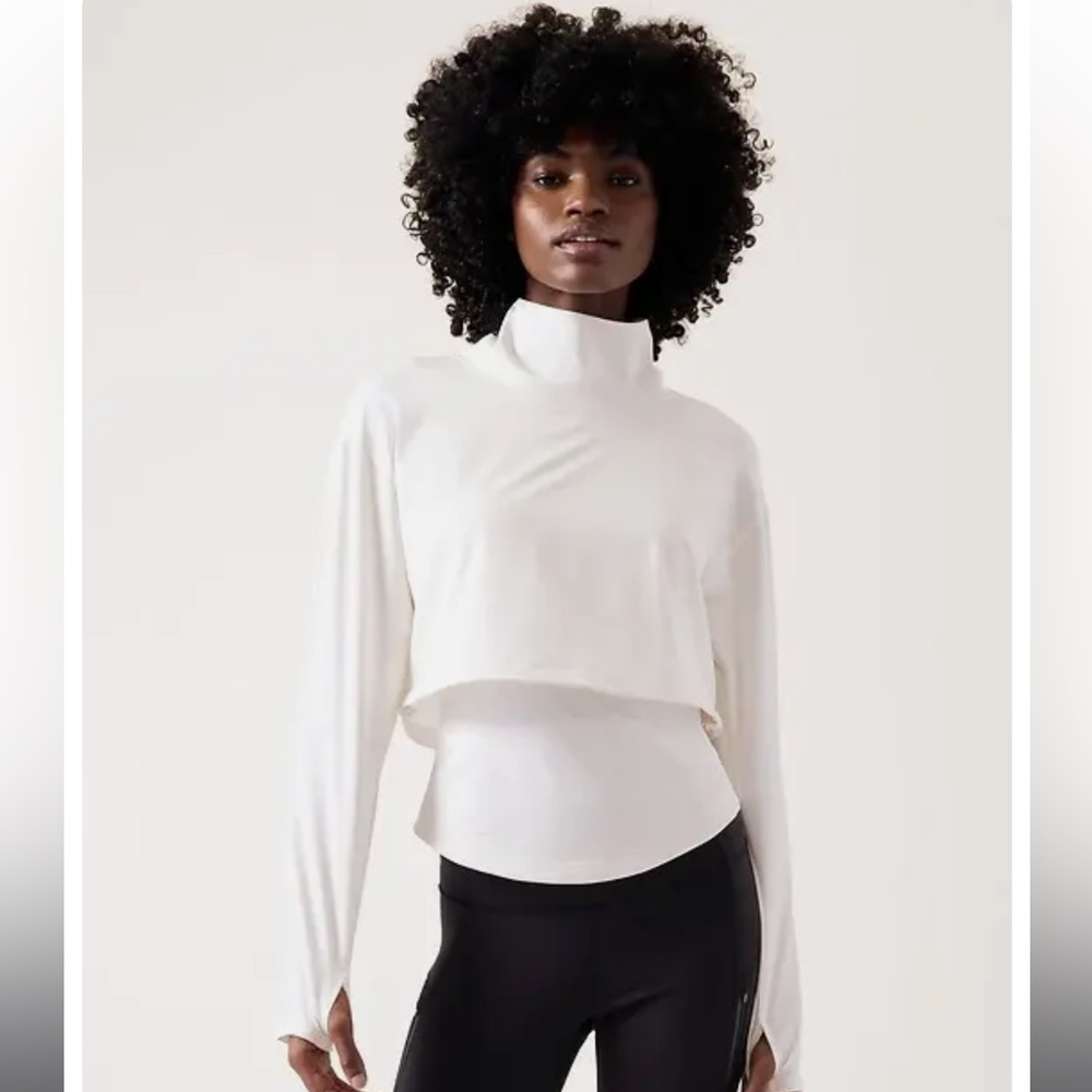 Athleta Whistler Hybrid Top